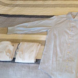 Three new Brooks Brothers dress shirts, size 15-32